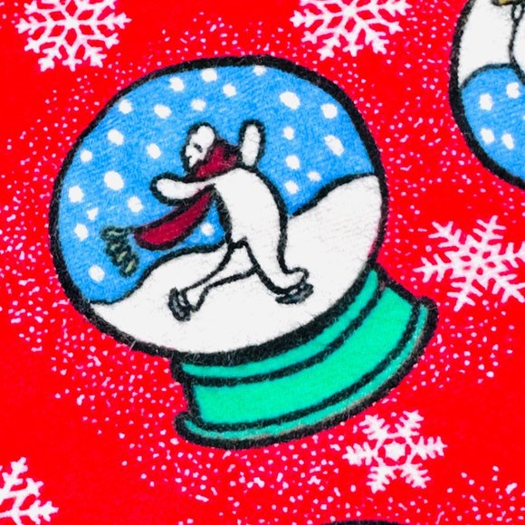 Snow Globe Pajama Set of Top/Pants by Intimate Essentials - XL - NWT - Picture 11 of 15